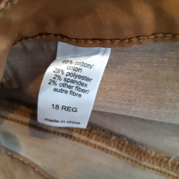 Maurice's Size 18 Tan Pants - Picture 4 of 9